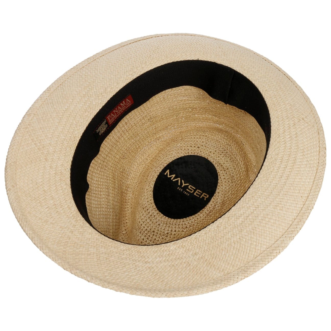Stylish Mayser Manuel Crochet Trilby Panama Hat for Men - Perfect for Summer Beach, Outdoor Travel & Casual Fashion