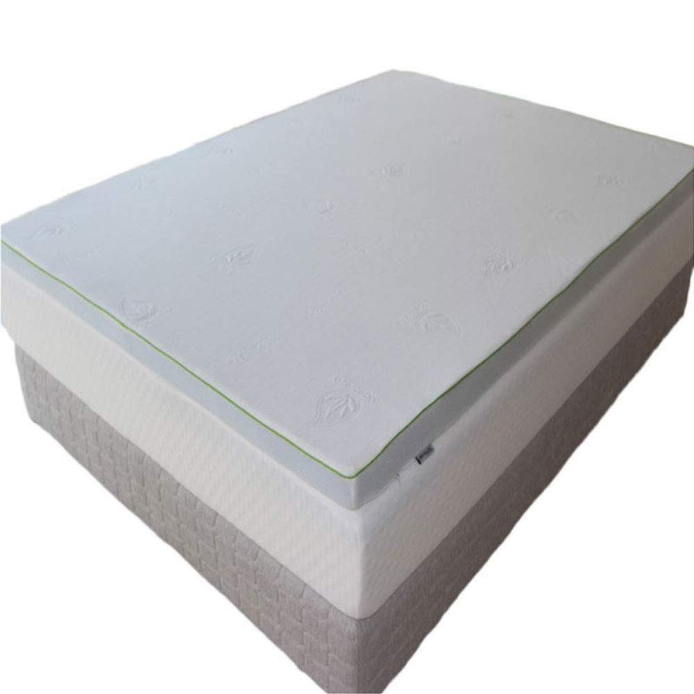 Abripedic 2.5 Inch Thick Gel Memory Foam Mattress Topper - Cooling Pillow Top Mattress Pad for Twin Size Bed - Pressure Relief & Back Pain Support for Better Sleep - Perfect for Guest Rooms, Dorms & RVs