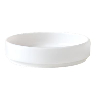 Steelite Distinction 3-Piece Stacking Serving Tray Set - White (12/Case) - Perfect for Buffet, Catering & Restaurant Use
