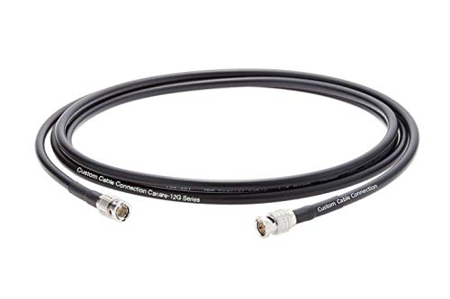 Canare L-5.5CUHD 12G-SDI 4K UHD 100ft BNC Coaxial Cable - Professional Video Transmission for Live Streaming, Broadcast & Studio Production - Sold by Custom Cable Connection
