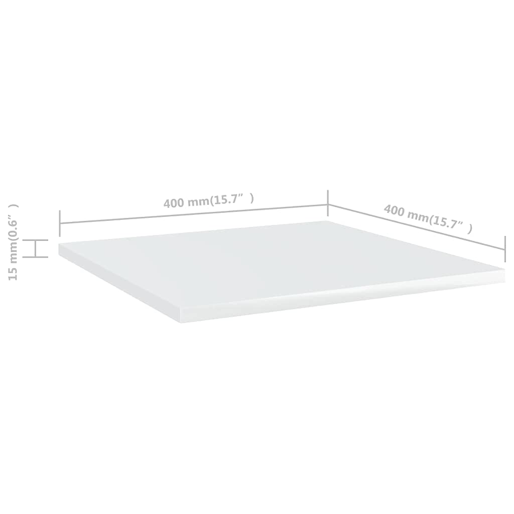 8-Pack Replacement Bookshelf Panels - 15.7