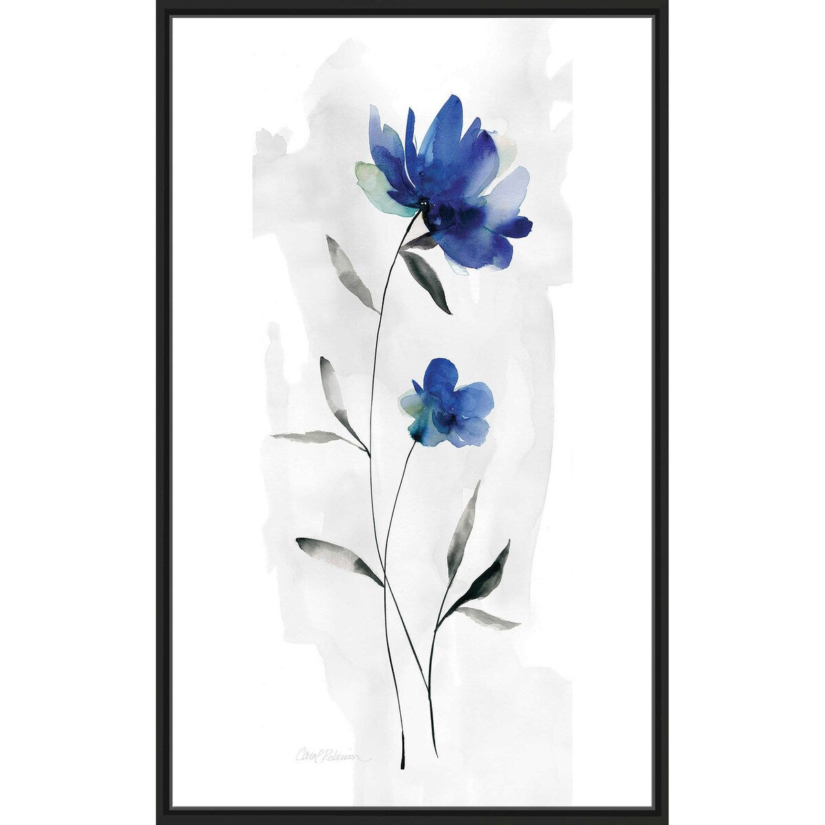 Beautiful Blue I by Carol Robinson - Premium Floating Canvas Wall Art Print - Perfect for Living Room, Bedroom & Office Decor