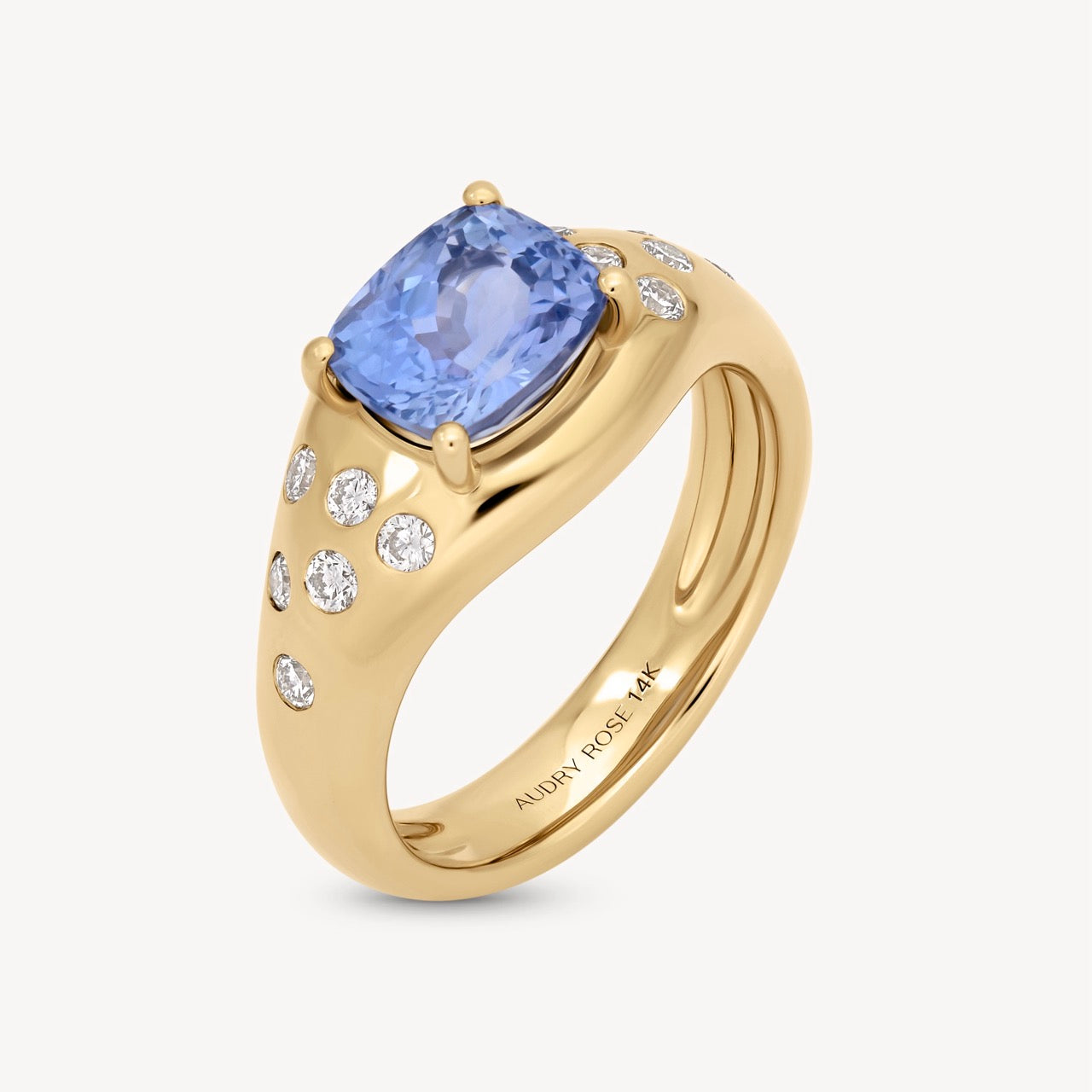 Unique Handcrafted Sapphire in the Rough Ring - One of a Kind Jewelry for Women | Perfect for Weddings, Anniversaries & Special Occasions