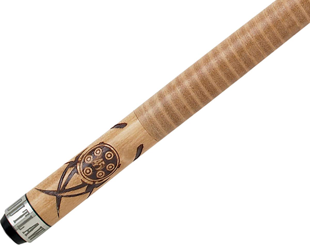 Premium 18 oz Pool Cue with Black Bumper - Professional Billiard Stick for Pool Halls, Home Game Rooms & Tournament Play