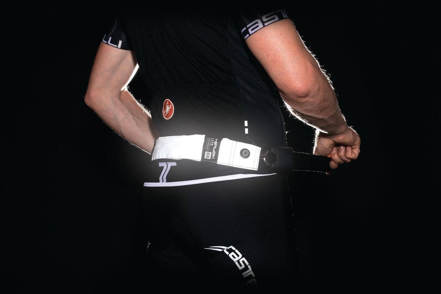 Hiplok Lite v1.0 Superbright Wearable Bike Lock - Lightweight & Secure Cycling Safety for Commuters & Urban Riders - Perfect for Bikes, Scooters & Outdoor Adventures