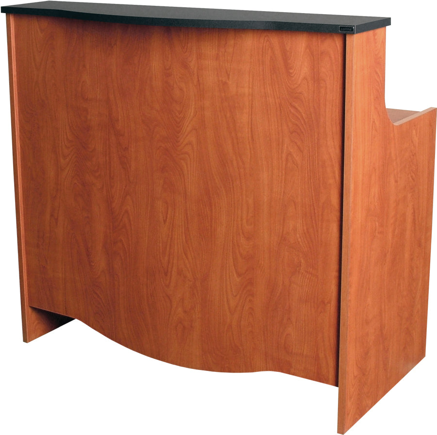 Elegant Cameo Reception Desk - Modern Lobby Furniture for Offices, Hotels & Waiting Areas - Durable & Stylish Front Desk Solution