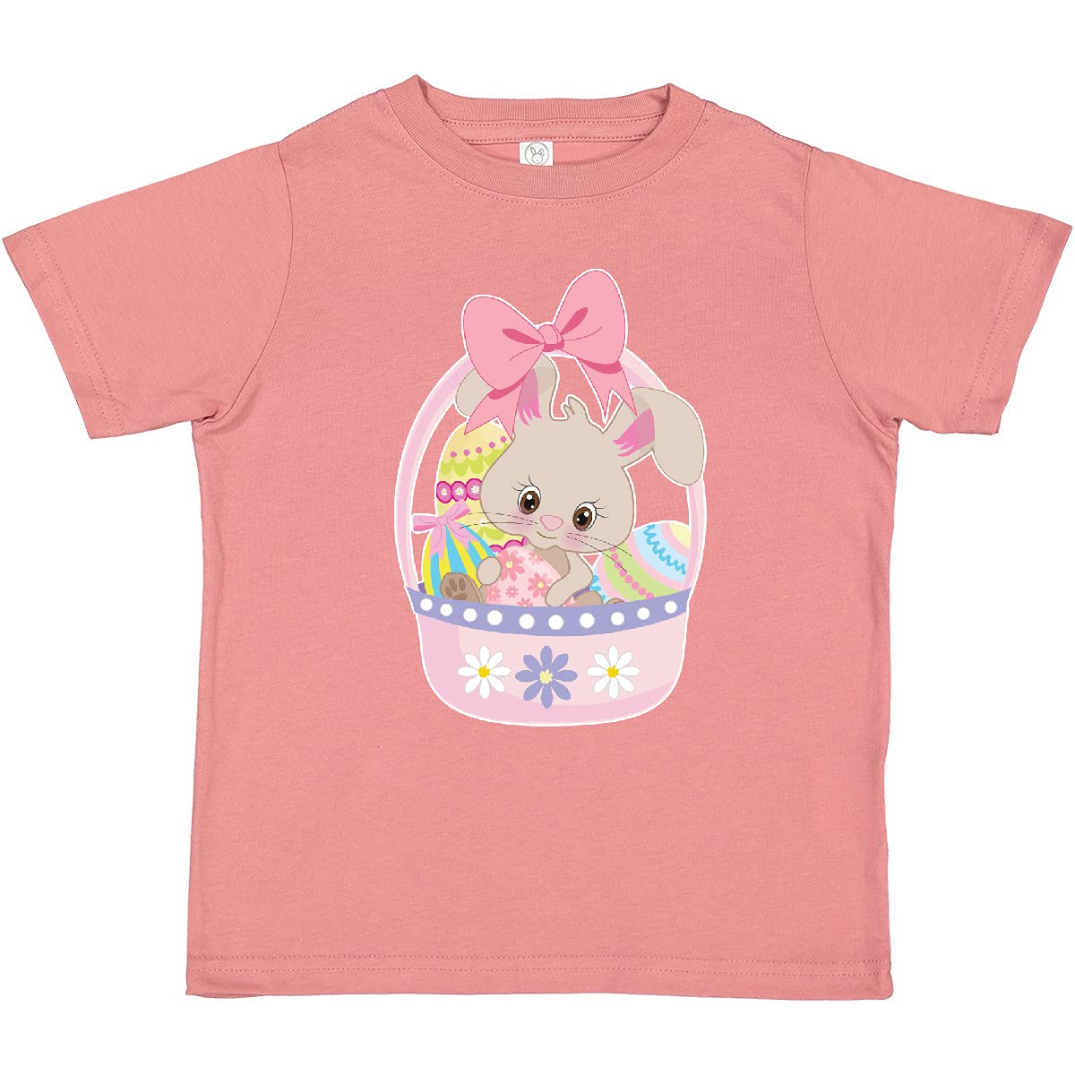 Easter Bunny Toddler T-Shirt - Cute Easter Basket Design for Kids