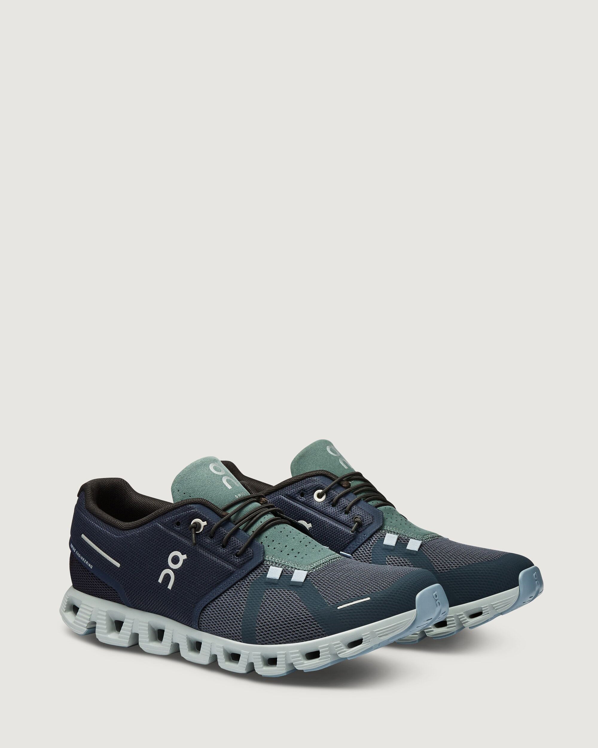 Men's On Cloud 5 Running Shoes - Lightweight & Breathable Midnight/Navy - Perfect for Jogging, Gym Workouts & Daily Wear