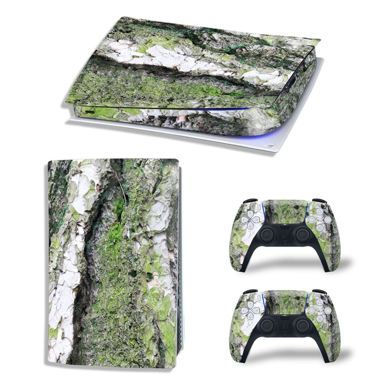 Anime Vinyl Skin Stickers for PS5 Digital Edition Console & 2 Controllers - Bubble-Free, Durable, Scratch-Resistant Wrap Cover (Design 19495) - Perfect for Gaming Setups & Anime Fans