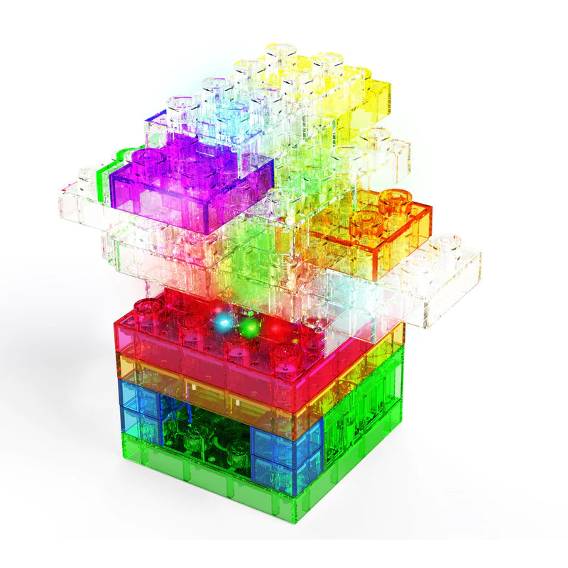 Circuit Blox™ Sound Activated Dancing Lights Kit - STEM Educational Toy for Kids - Perfect for Classroom Science Projects & Interactive Learning Activities