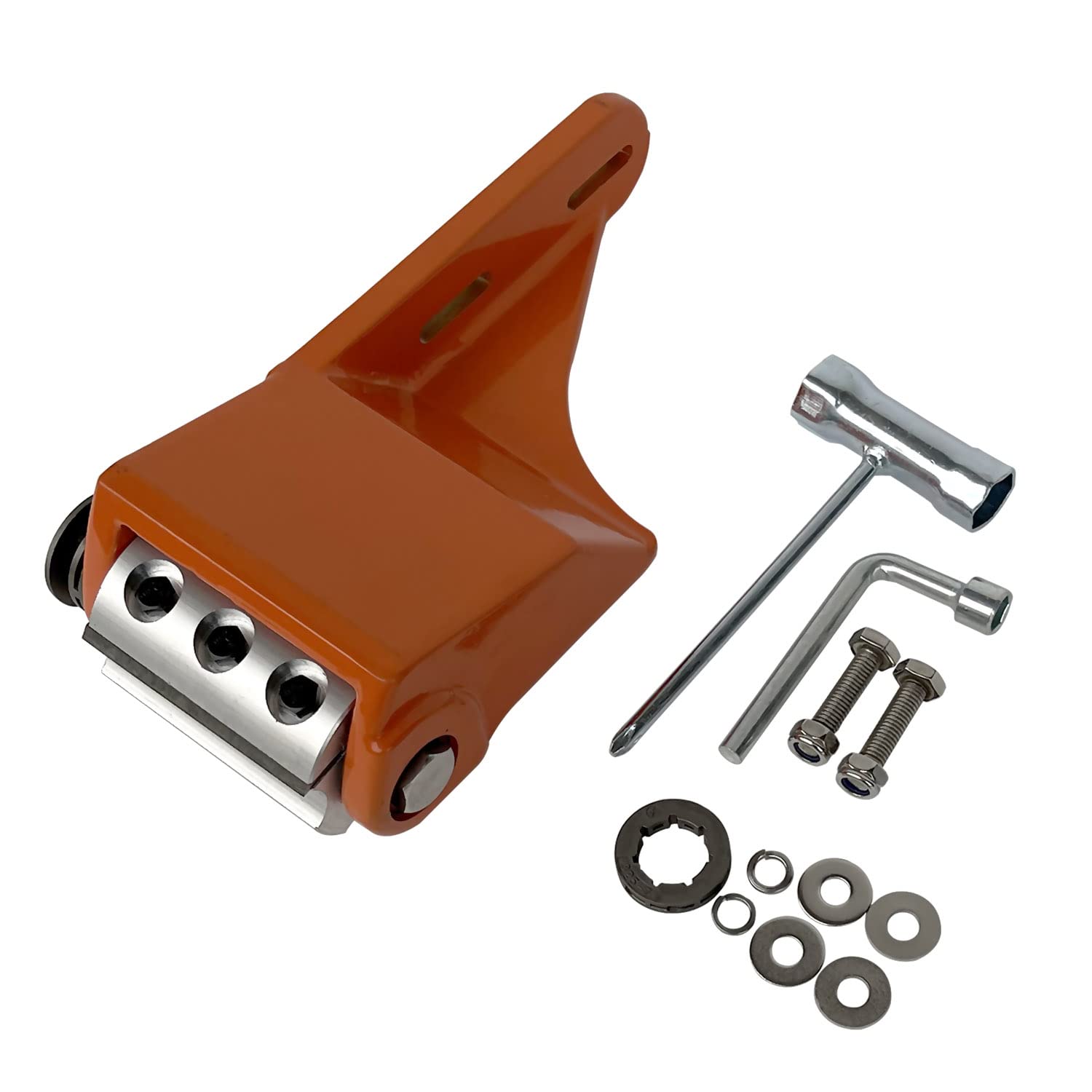 Log Peeler Tool - Chainsaw Debarker Attachment for Easy Log Debarking & Bark Removal - Perfect for Firewood Prep, Woodworking & DIY Projects