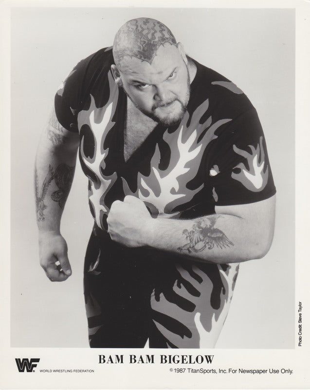 1987 Bam Bam Bigelow Wrestling Action Figure - Vintage Collectible for Wrestling Fans & Nostalgic Memorabilia - Perfect for Display, Gifts & Wrestling Enthusiasts