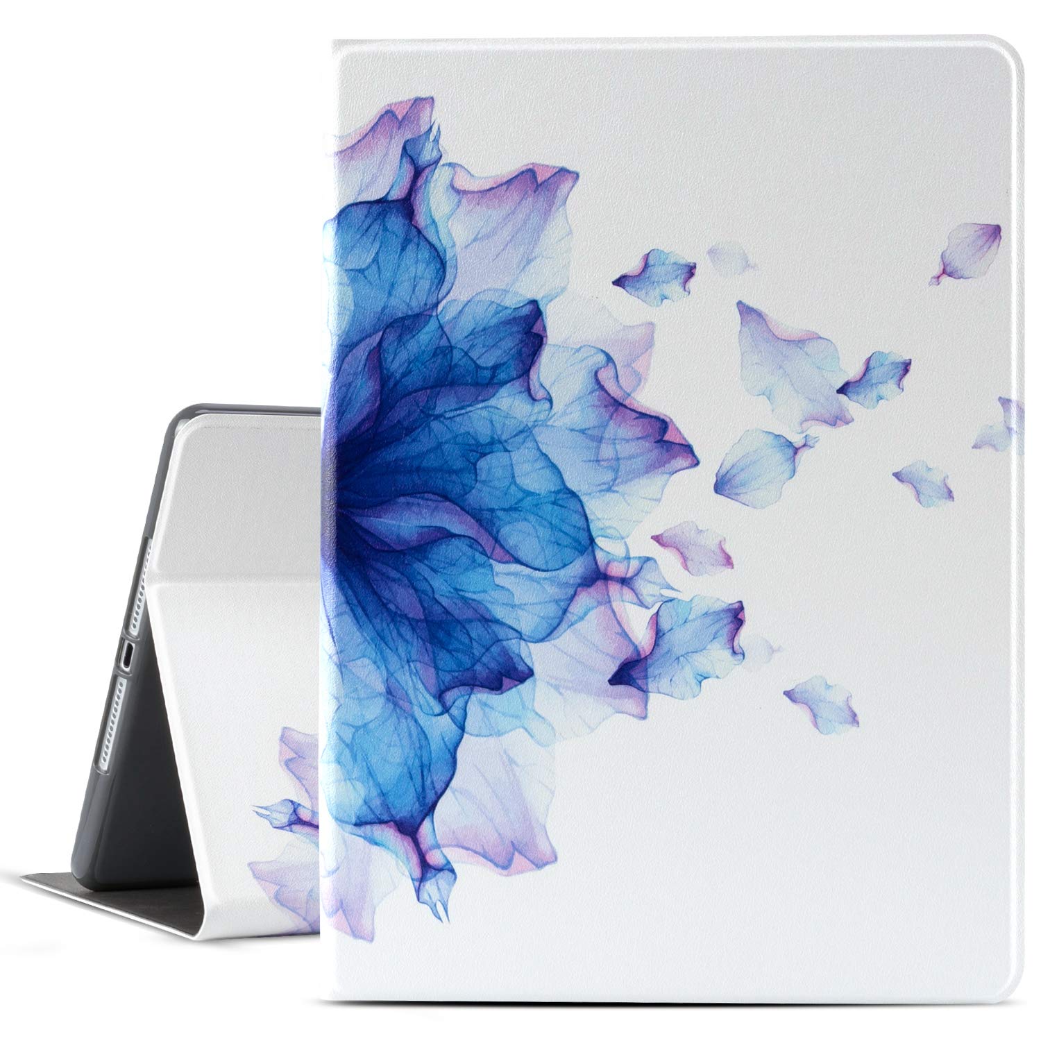 Premium Leather Folio Case for iPad Air 2/1 & iPad 6th/5th Gen 9.7