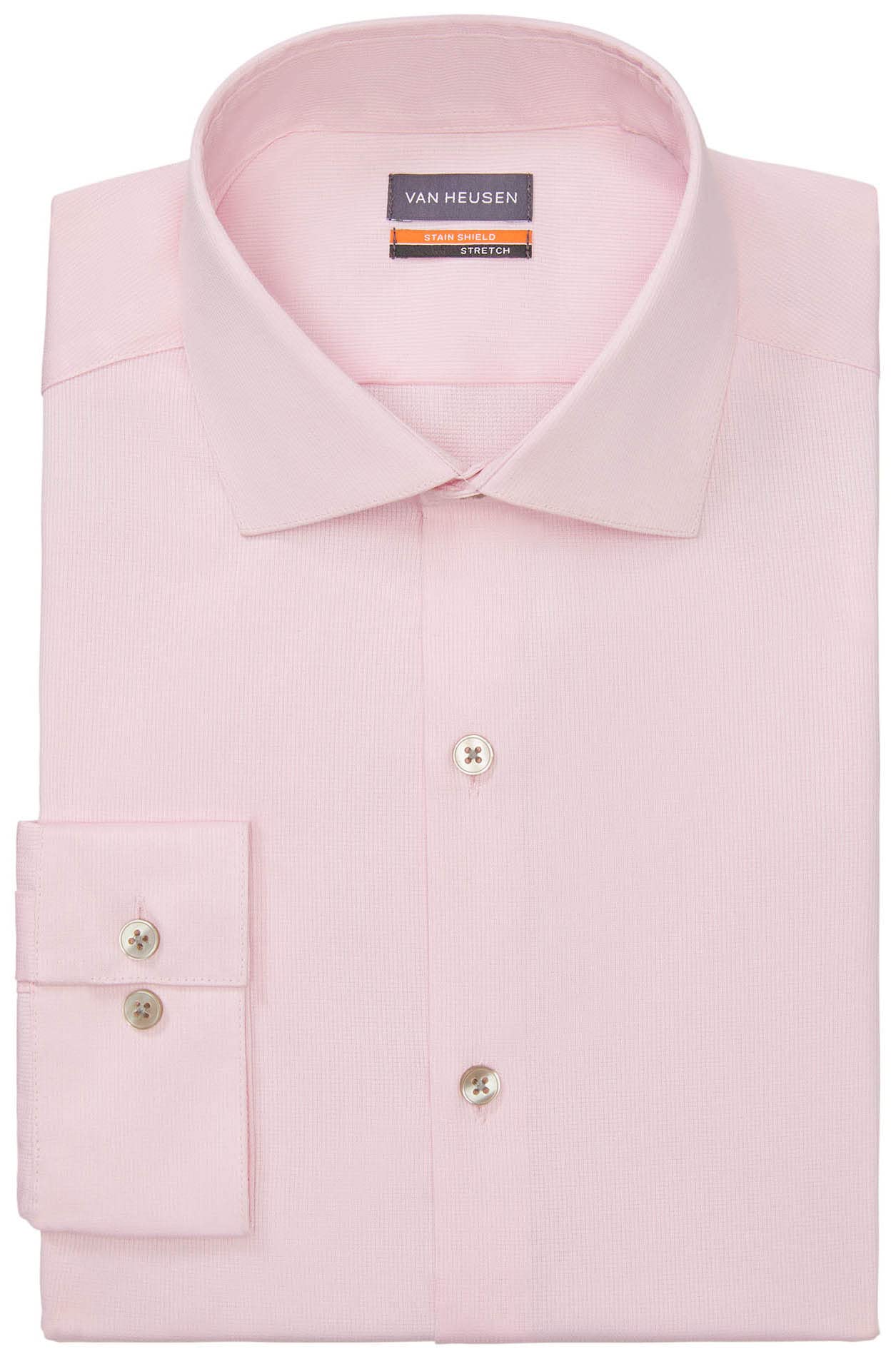 Van Heusen Men's TALL FIT Dress Shirt - Stain Resistant, Stretch Comfort, Big & Tall Sizes - Perfect for Office, Business Meetings & Formal Occasions