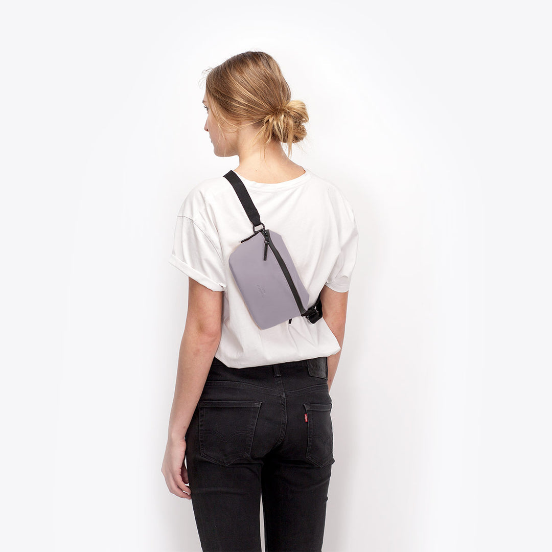 Ucon Acrobatics Jona Belt Bag - Stylish Lilac Waist Pack for Travel, Hiking & Everyday Use
