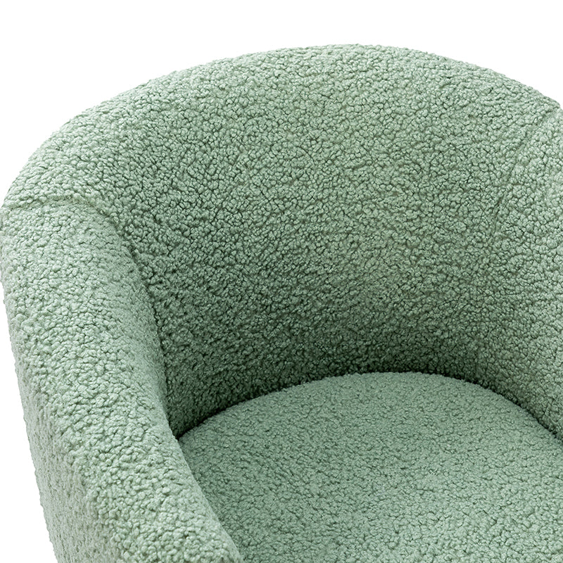 Bari Barrel Armchair - Modern Upholstered Accent Chair for Living Room, Bedroom & Office - Comfortable Lounge Seating with Stylish Design