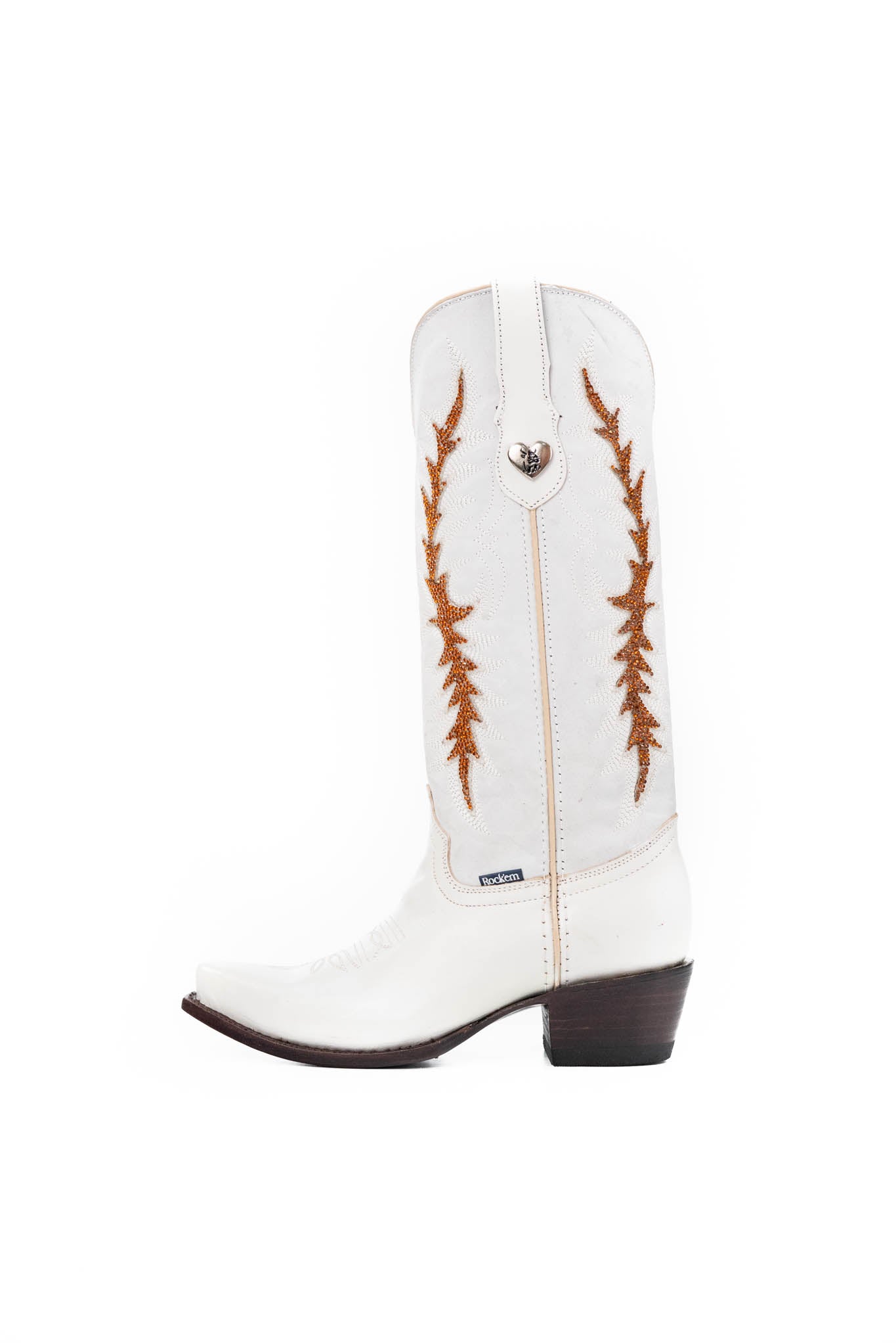Marisol Mid-Calf Snip Toe Cowgirl Boots for Women - Western Ankle Booties with Vintage Distressed Leather - Perfect for Country Music Festivals & Rodeo Events