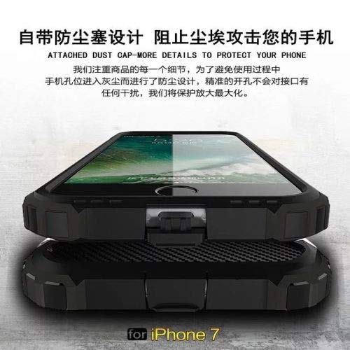 SuperGuardZ Heavy Duty Shockproof Case for iPhone 8 & iPhone 7 - Slim Protective Armor Cover [Gold] | Perfect for Outdoor Activities, Work & Everyday Protection