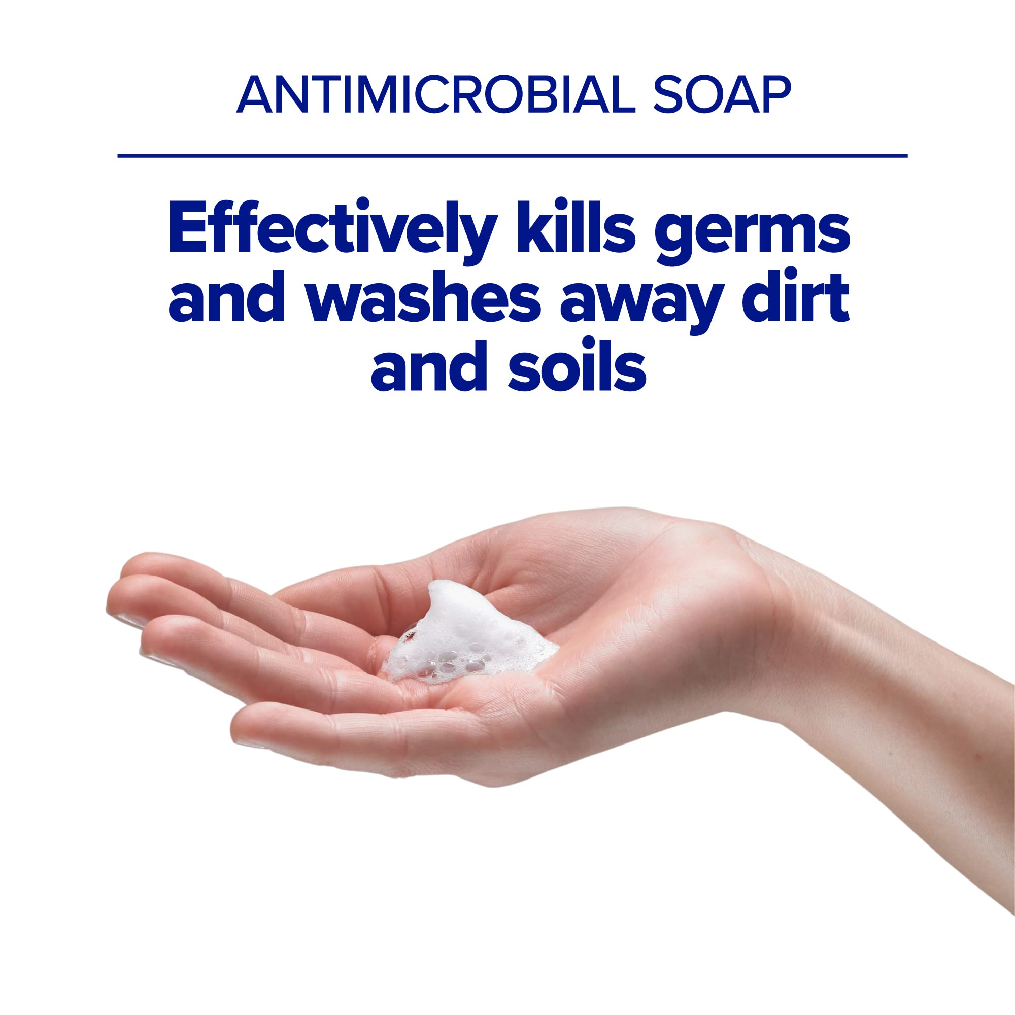Purell Healthy Soap E2 Antimicrobial Foaming Hand Soap Refill - Fragrance Free, 1200mL (Pack of 2) for CS6 Automatic Soap Dispenser | Hospital-Grade Sanitizer for Restrooms, Kitchens & Healthcare Facilities