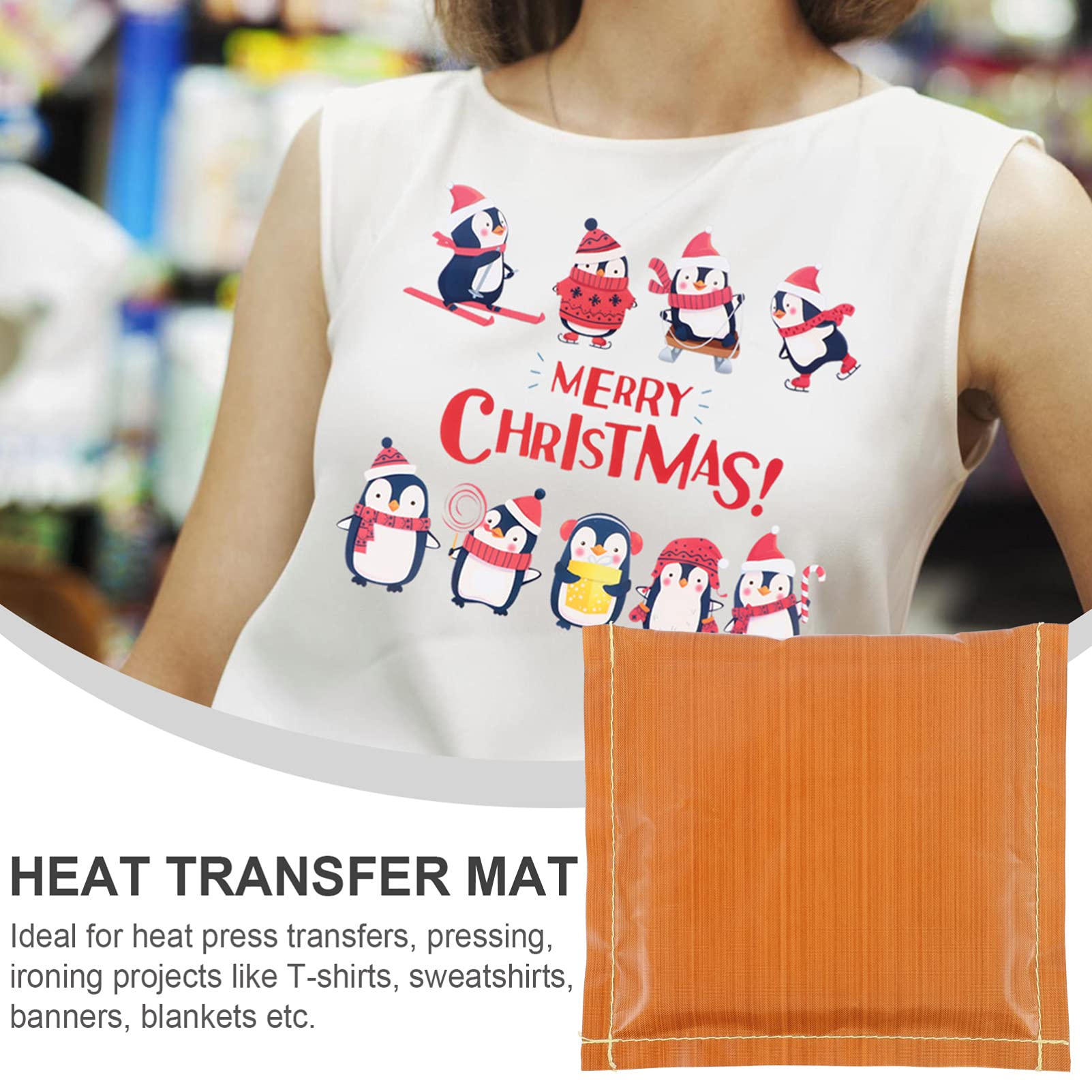 EXCEART Sublimation Heat Transfer Pad - Reusable Hot Pressing Foam Lining for T-Shirts, Mugs & DIY Crafts - Perfect for T-Shirt Printing, Tumblers & Sublimation Projects