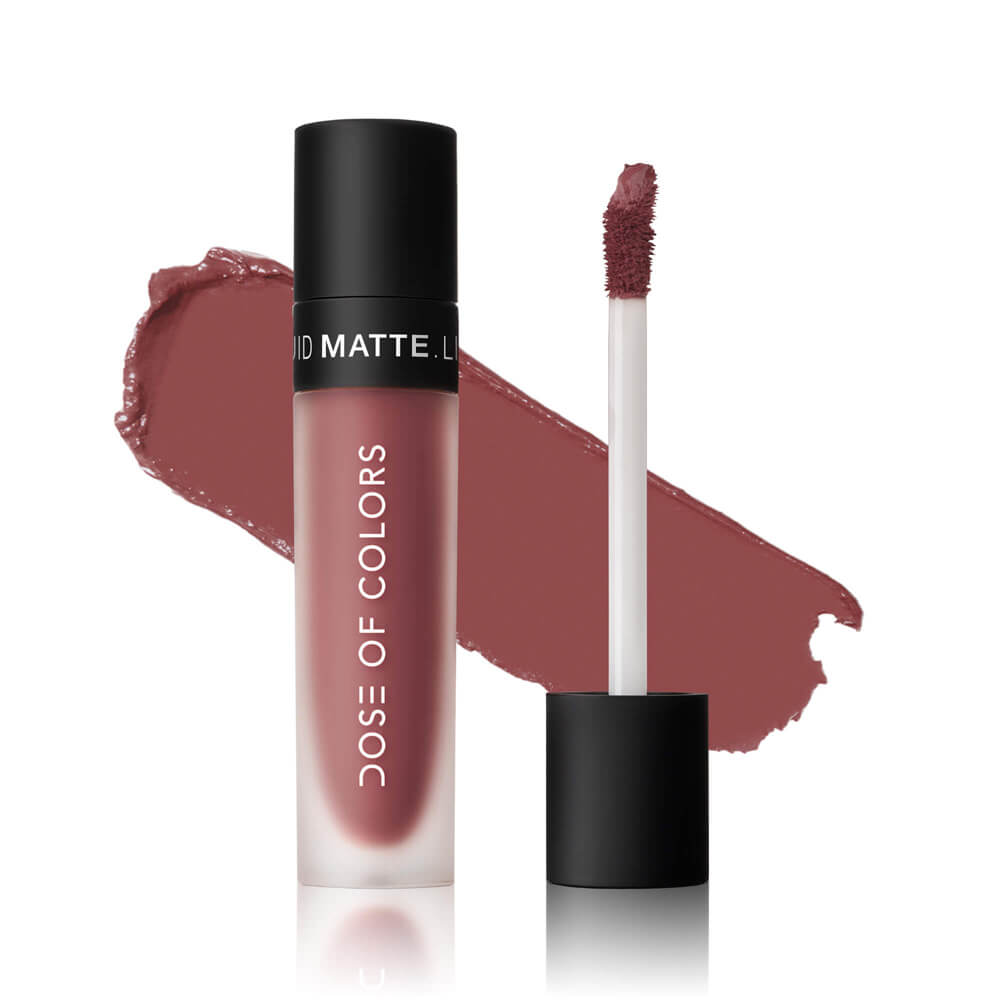 Dose of Colors Liquid Matte Lipstick - Long Lasting, Vegan & Cruelty Free - Perfect for Everyday Wear & Special Occasions