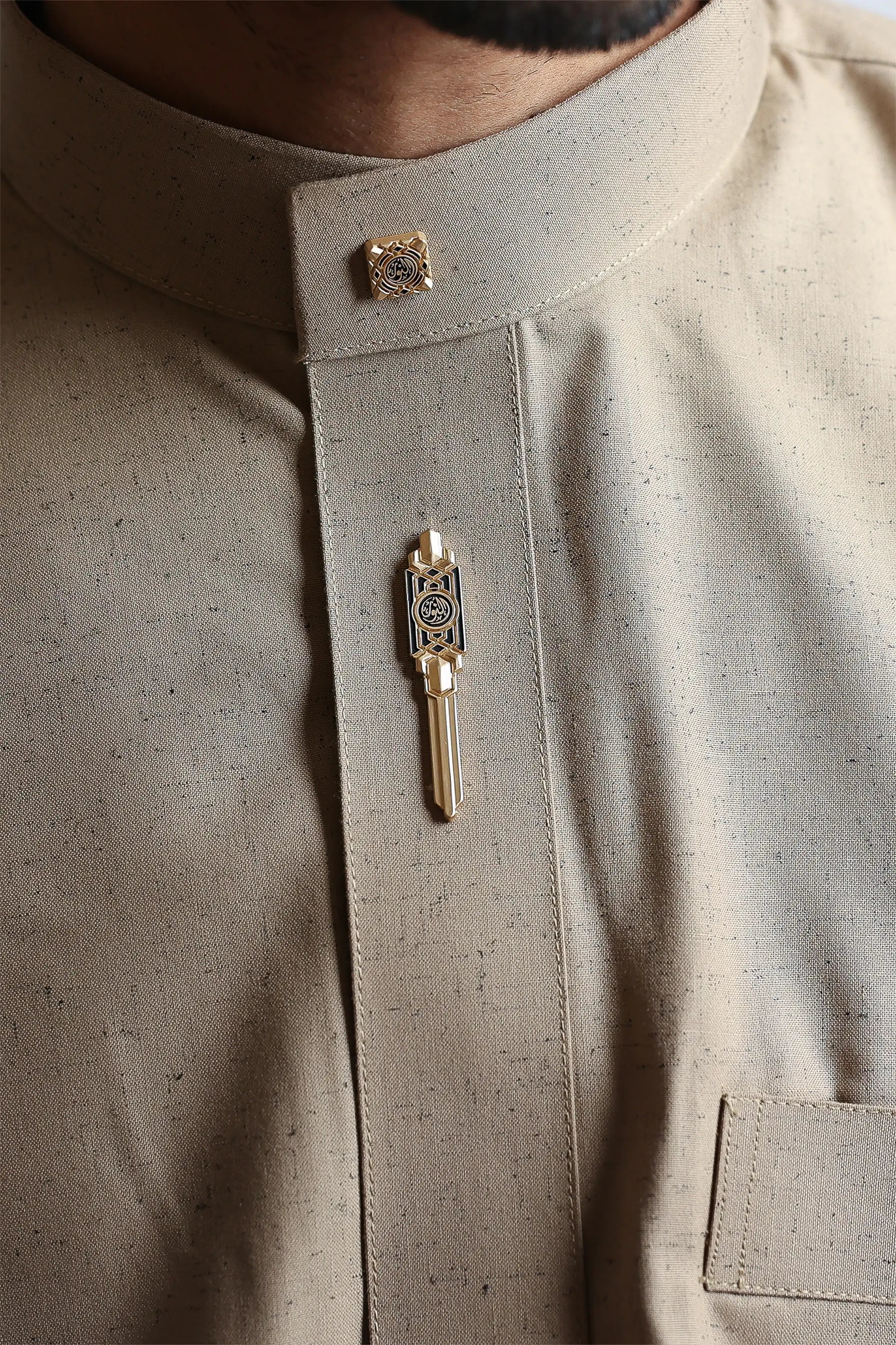 Premium J134 Birchwood Thobe for Men - Comfortable & Stylish Islamic Robe - Perfect for Prayer, Eid, Ramadan & Daily Wear