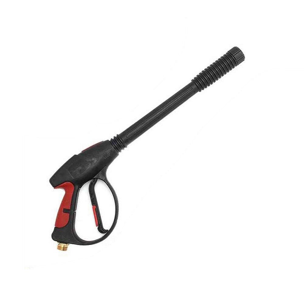 3000PSI High Pressure Washer Gun - Portable Power Spray Wand with 5 Nozzle Tips & 26ft Hose Kit for Car Washing, Home Cleaning, Garden Care, Driveway & Patio Maintenance (1 Wand + 5 Tips + Hose)
