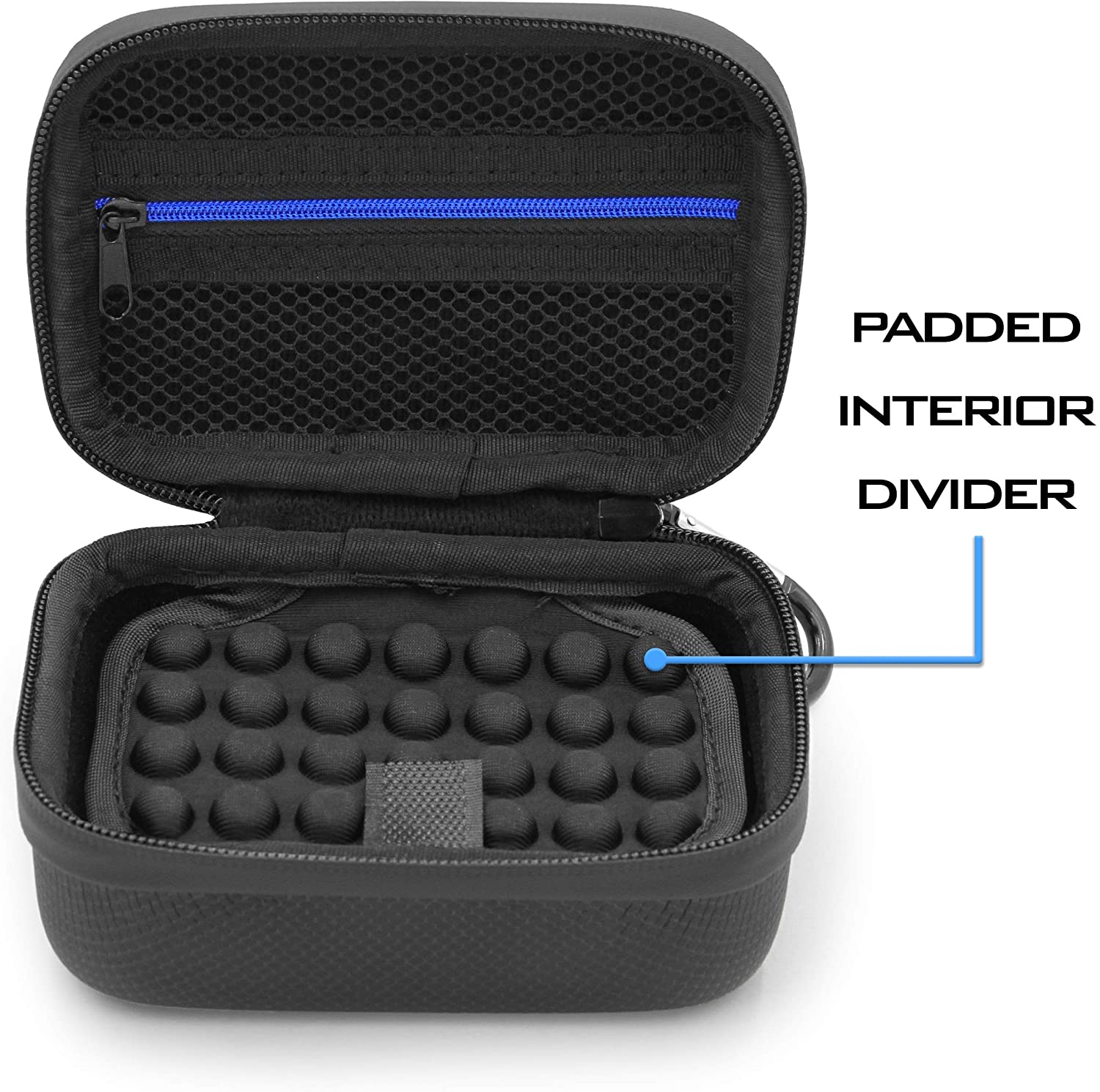 CASEMATIX Golf Rangefinder Case - Compatible with Gogogo Sport Vpro Laser Rangefinders, Wosports Golf GPS Devices & More | Protective Cover for Golf Accessories | Perfect for Golf Course & Outdoor Use