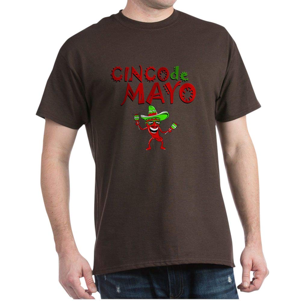 Cinco De Mayo 1 Pepper Dark Graphic T-Shirt - Funny Mexican Holiday Tee for Men & Women - Perfect for Fiesta Parties, Celebrations & Festive Gatherings