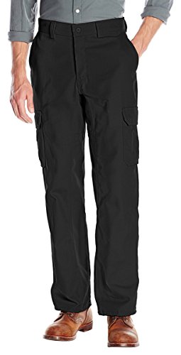 Wrangler Men's Durable Cargo Work Pants - Heavy Duty Utility Pants for Construction, Landscaping & Outdoor Work