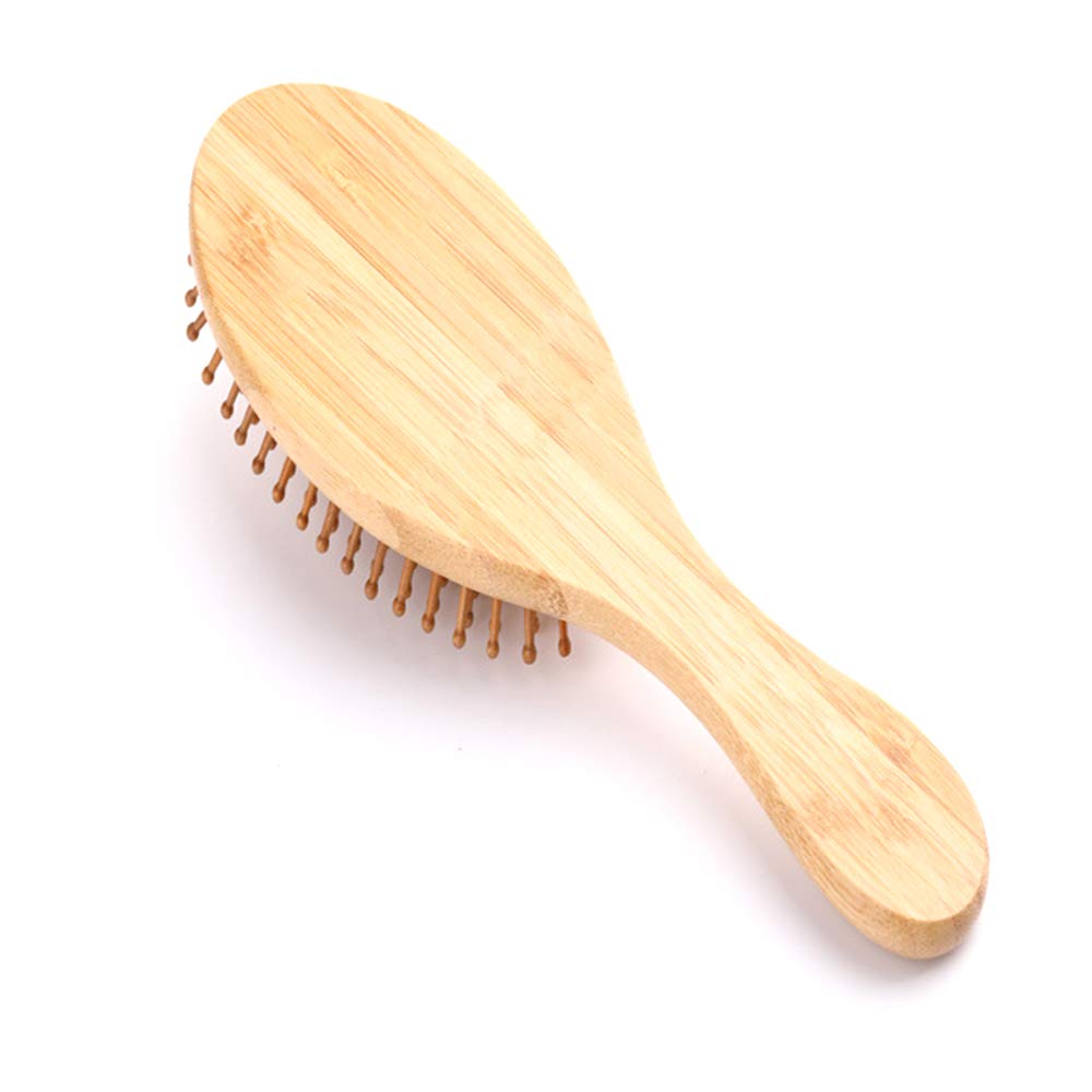 SouFace Bamboo Hair Loss Massage Comb - Natural Anti-Hair Loss Scalp Massager for Men & Women, Detangling Brush with Antibacterial Properties for Healthy Hair Growth, Stress Relief & Dandruff Control - Perfect for Daily Hair Care, Salon Styling & Relaxing Scalp Massage at Home