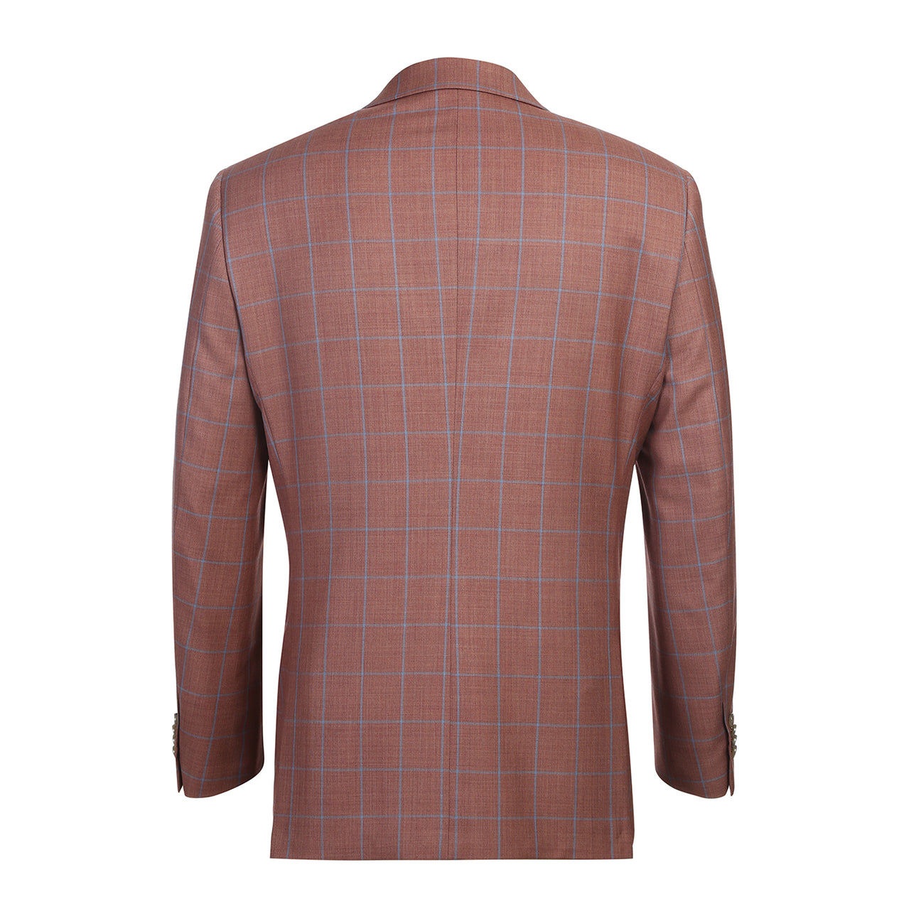 Renoir Classic Fit Wool Blazer for Men - Alessandro Vitello Brown 565 5 | Premium Business Attire & Formal Wear | Perfect for Office, Weddings & Special Occasions