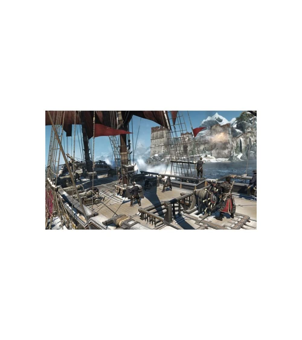 Assassin's Creed Rogue Remastered - PS4 Game (PlayStation 4) | Action-Adventure Open World | Perfect for Fans of Historical Fiction & Stealth Gameplay