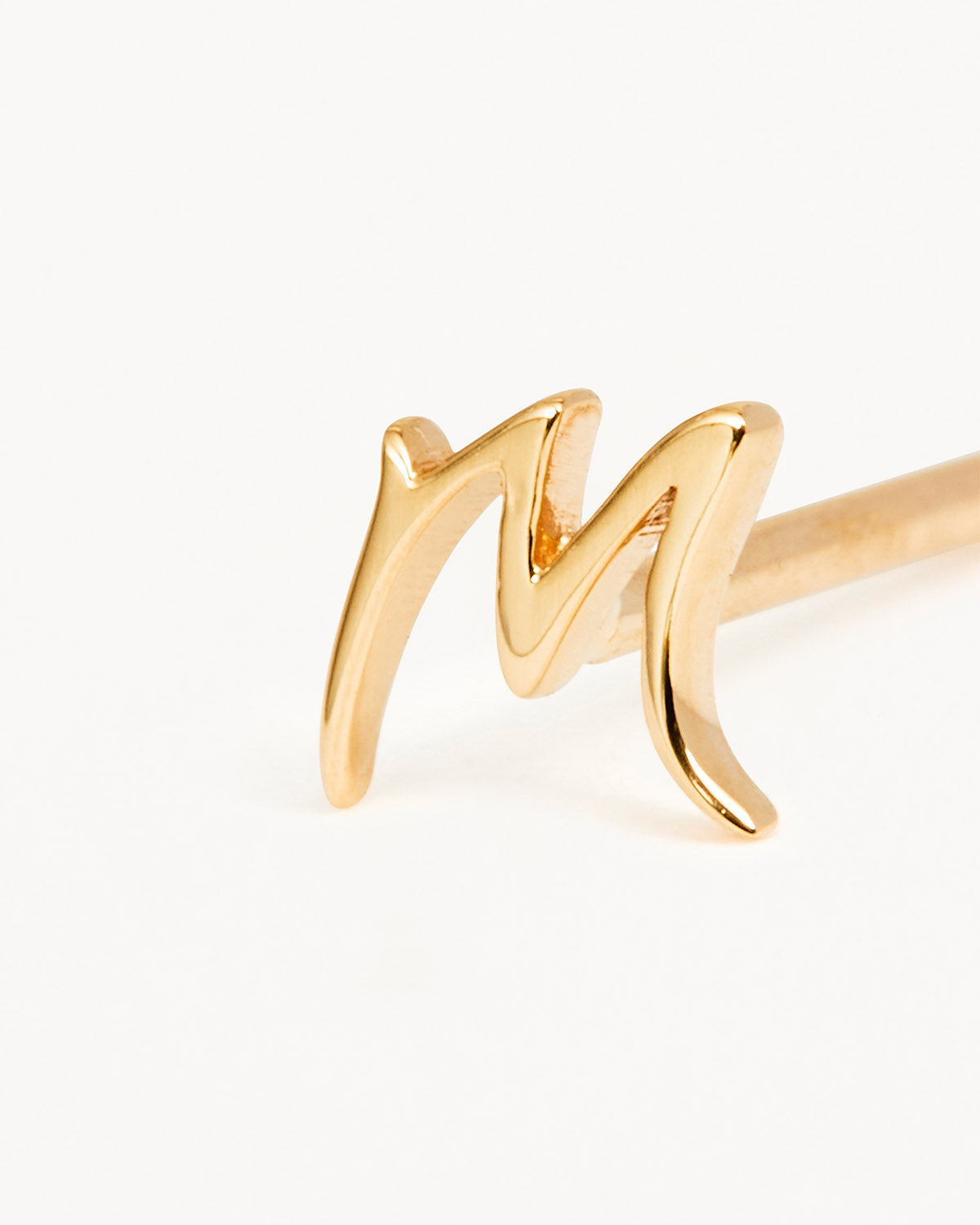 14K Solid Gold Love Letter Earrings - Dainty Romantic Jewelry for Women - Perfect Gift for Anniversary, Valentine's Day & Everyday Wear