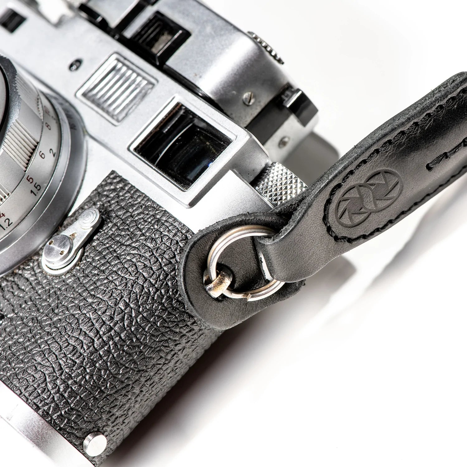 Cooph Rope Camera Strap with Split Ring - 45.3 Inch (115cm) Adjustable Neck Strap for DSLR, Mirrorless Cameras - Durable Duotone Green Design - Perfect for Travel, Hiking & Photography Enthusiasts