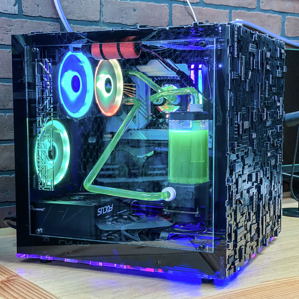 Star Trek Borg Cube ATX PC Case - Gaming Computer Tower for Sci-Fi Fans | Perfect for Themed Builds & Collectors