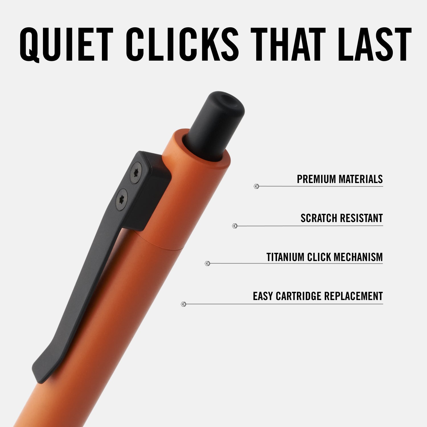 Premium Agave Daily Writer Kit - Smooth Click Pen for Office, School & Note-Taking | Comfortable Grip & Reliable Ink Flow | Perfect for Journaling, Meetings & Everyday Use