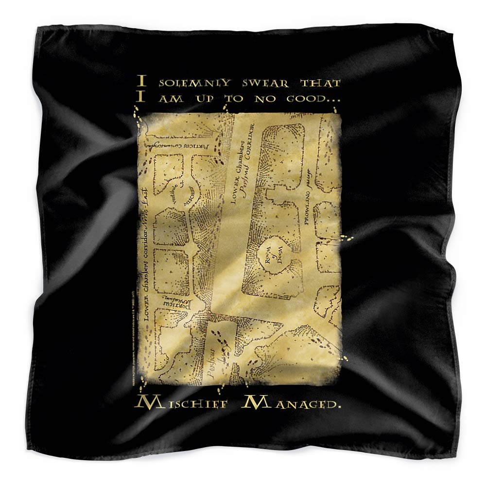 Harry Potter Marauder's Map Bandana Scarf - 21