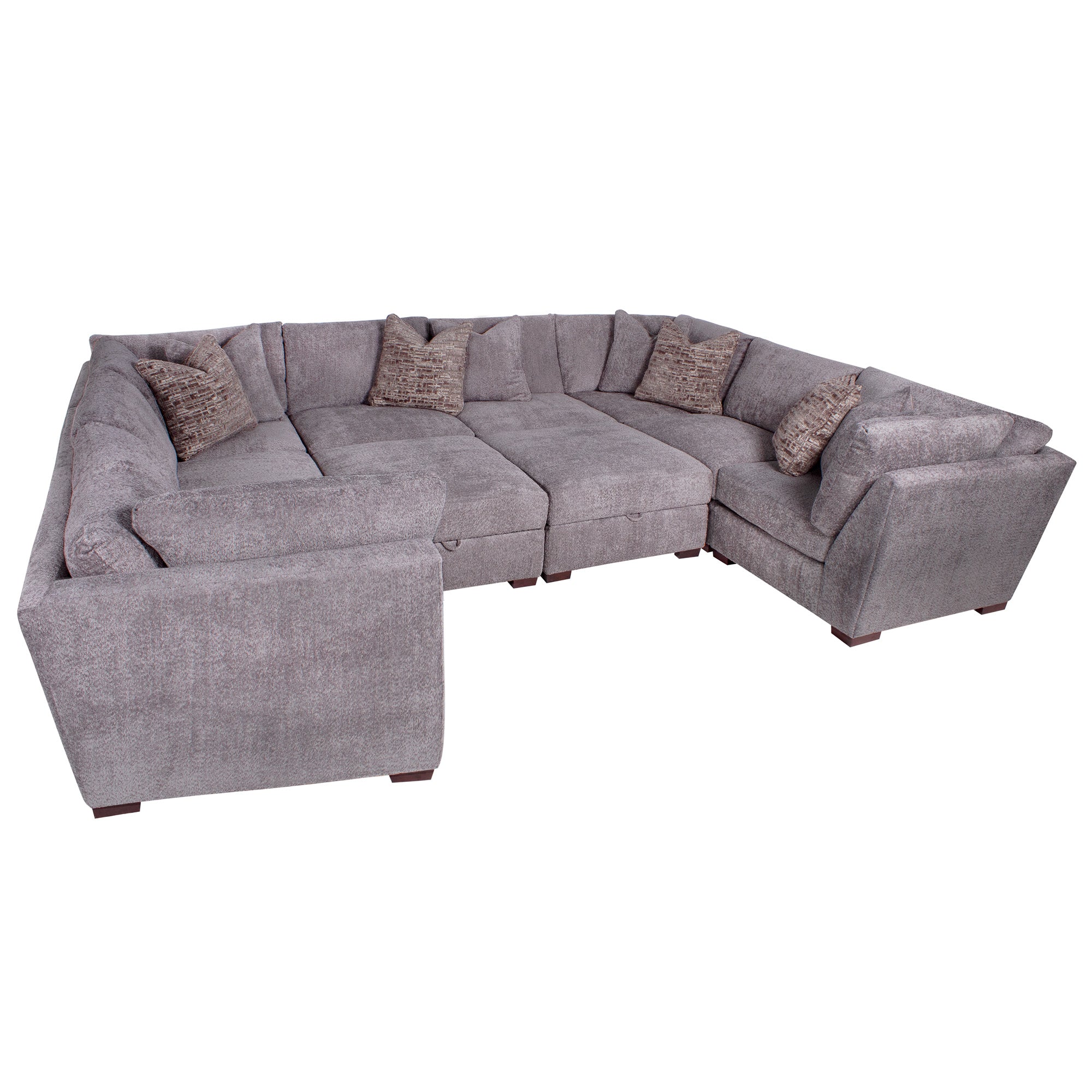 Rialto Armless Chair - Modern Accent Chair for Living Room, Bedroom, or Office - Comfortable & Stylish Seating Solution
