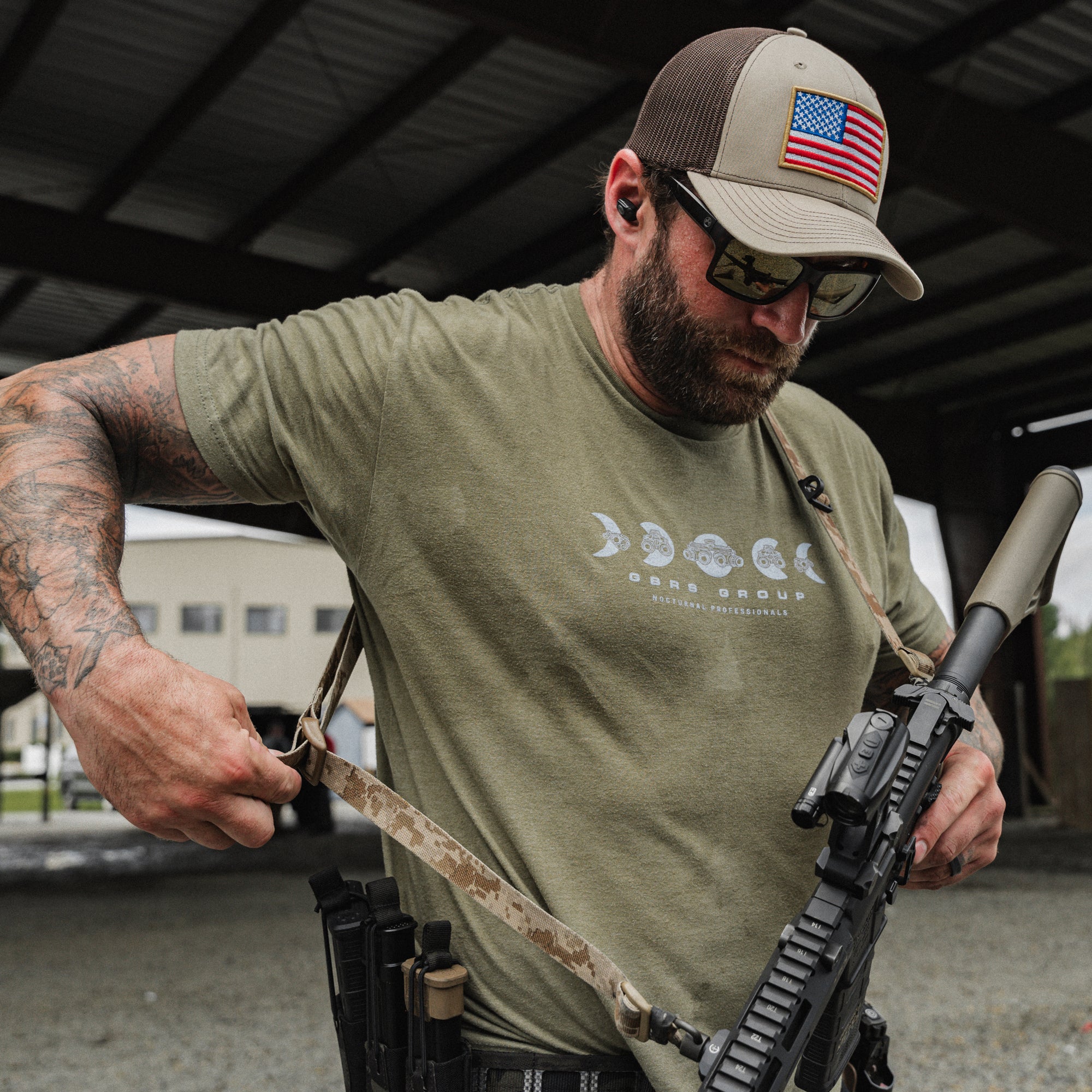 GBRS Group Second Best Tactical Sling - Premium Made in USA Military-Grade Rifle Sling for Hunting, Shooting & Outdoor Adventures