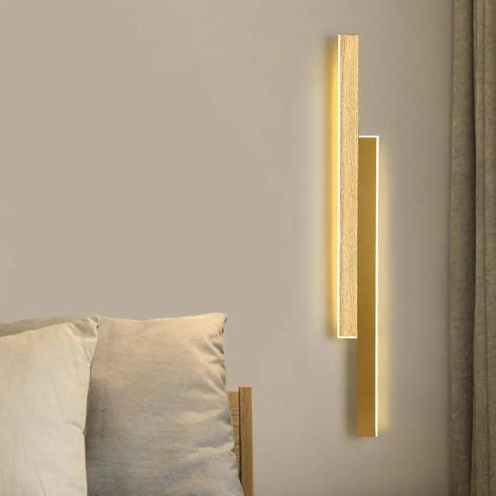 Modern Dual Bar LED Wall Lights for Living Room, Bedroom & Hallway - Energy Efficient Indoor Lighting Fixtures
