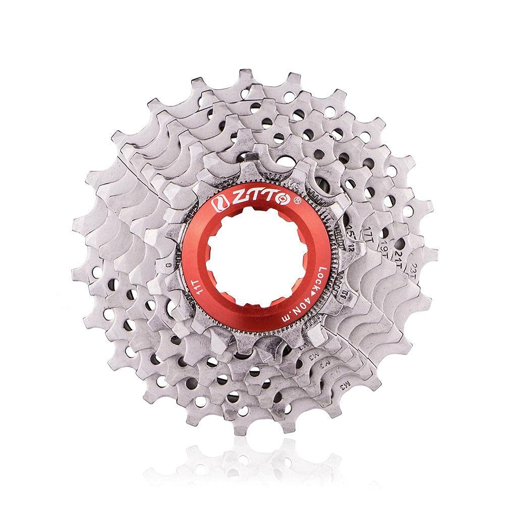 8-Speed 23T Bicycle Freewheel Cassette - Lightweight Threaded Hub Replacement for Road & Mountain Bikes | Compatible with MTB, BMX & Cycling Accessories | Perfect for Commuting, Trail Riding & Urban Cycling