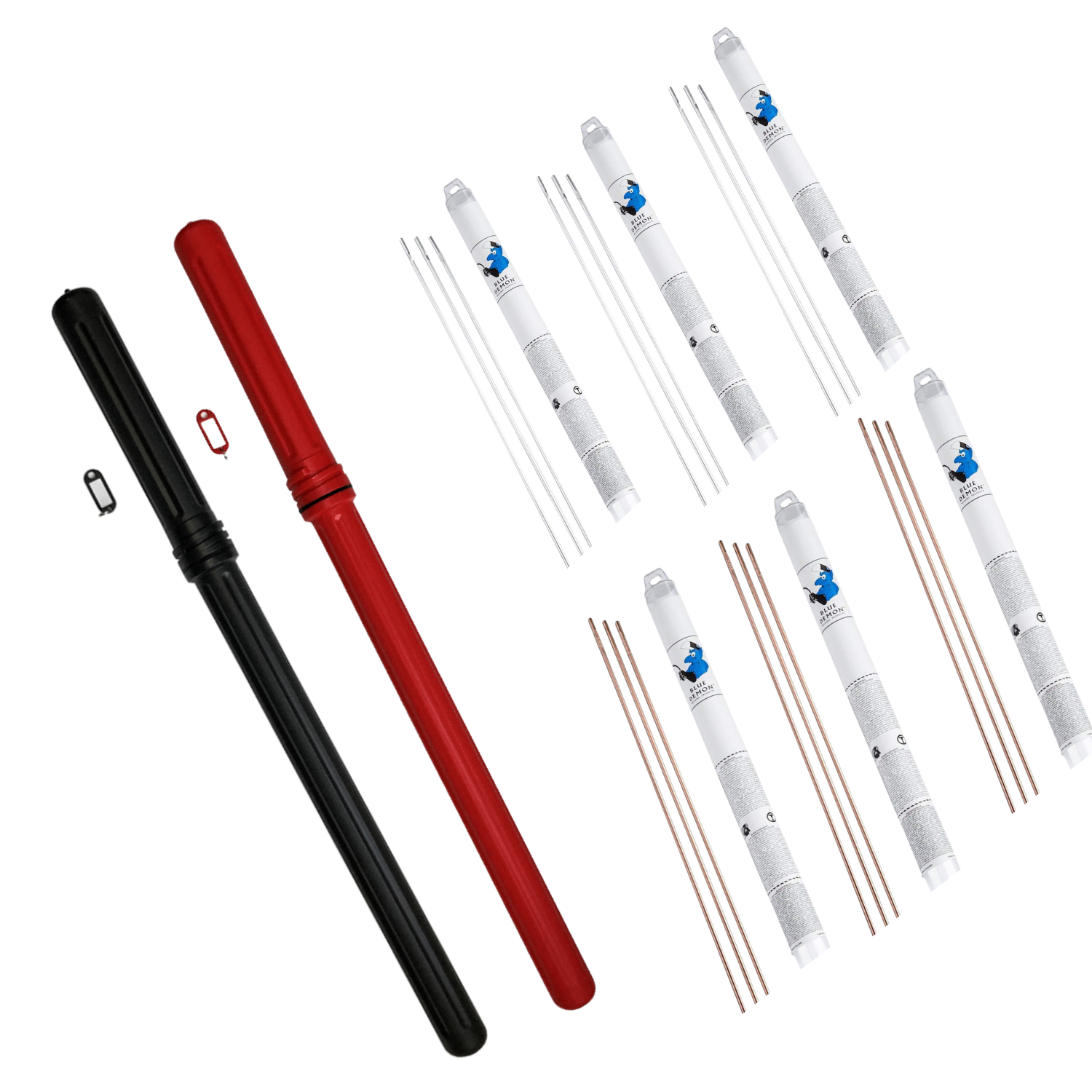 Premium AC/DC TIG Welding Rod Bundle - High-Quality Welding Electrodes for Stainless Steel, Aluminum & Mild Steel - Perfect for DIY Projects, Metal Fabrication & Automotive Repairs