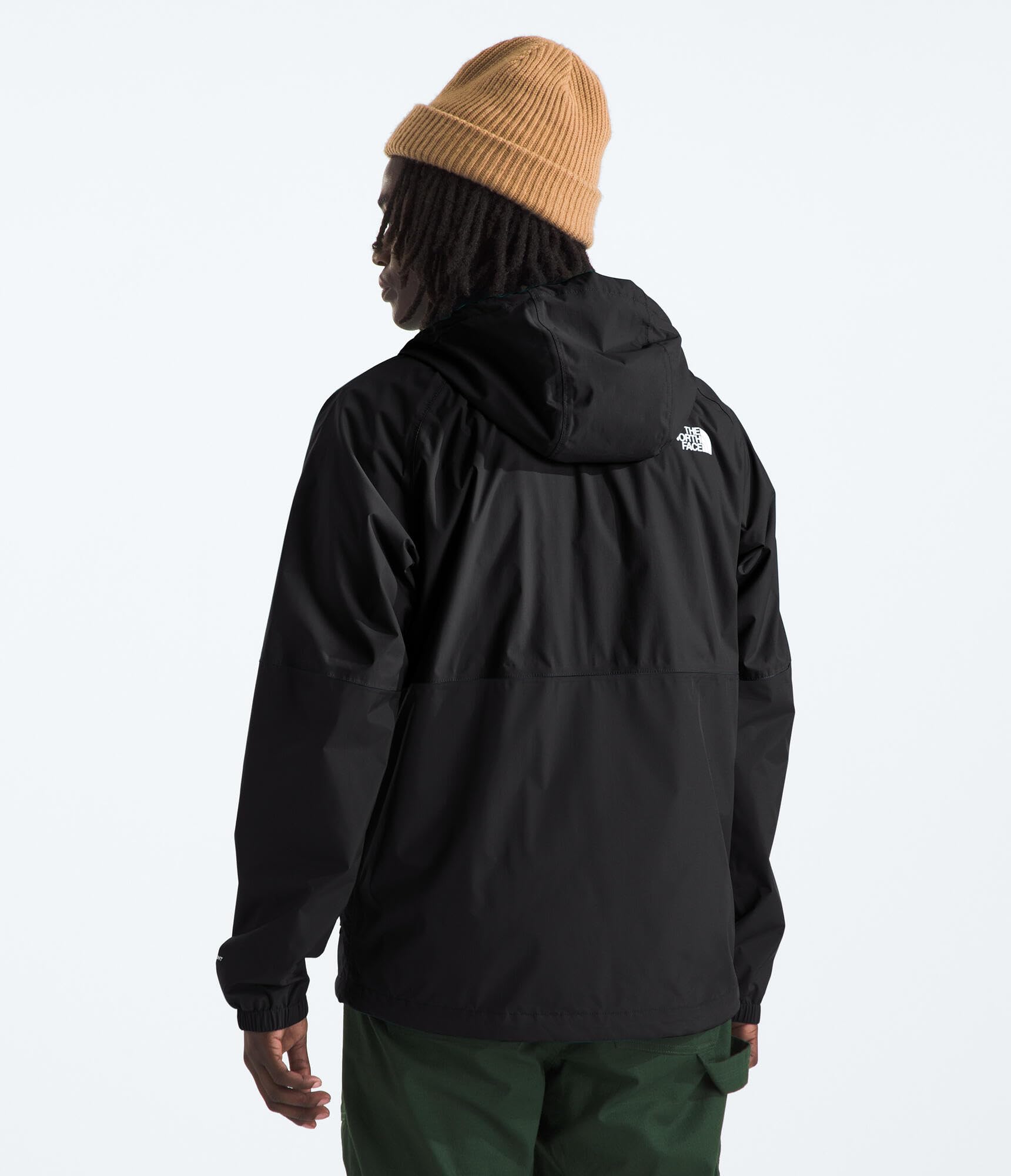 THE NORTH FACE Men's Waterproof Antora Rain Jacket - Lightweight Hiking Hoodie for Outdoor Adventures (Standard & Big Sizes, PFAS Free) - Perfect for Camping, Hiking and Rainy Day Commutes
