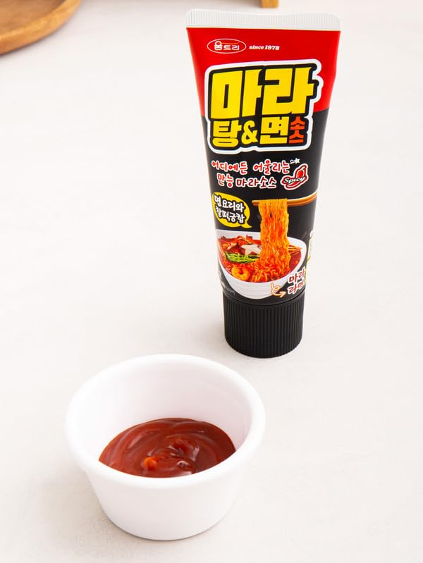 Authentic Korean Mala Hot Sauce 120g (4.87oz) - Spicy Sichuan Chili Paste for Noodles, BBQ, Hot Pot & Asian Cooking - Made by Korean Chef - Perfect for Stir Fry, Dipping Sauce & Marinades