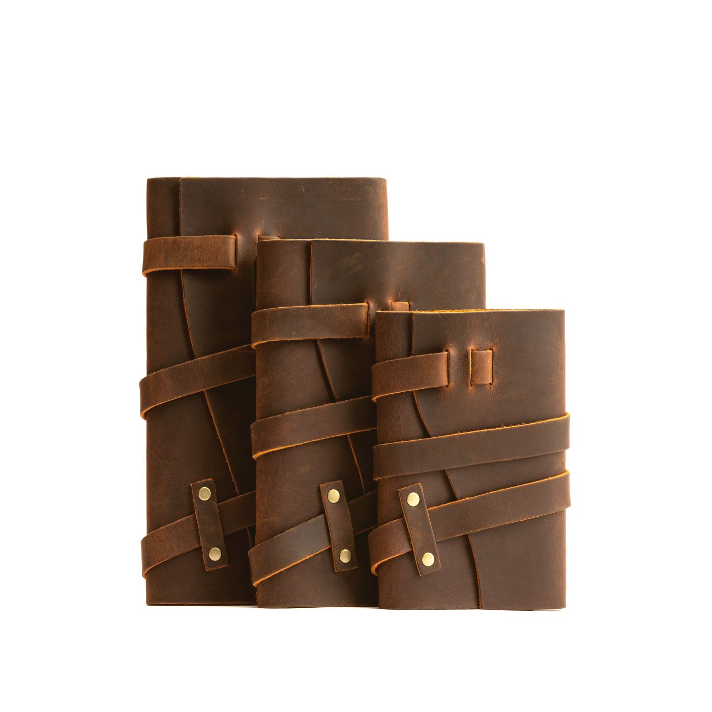 Premium Leather Wrap Journal for Writing & Sketching - Handmade Refillable Notebook, Perfect for Travel, Work & Creative Projects