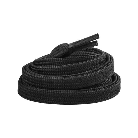 Bont Waxed Skate Laces 8mm - 47 Inch Durable Hockey & Roller Skate Shoelaces for Ice Skating, Roller Derby & Speed Skating - Black & White Colors Available