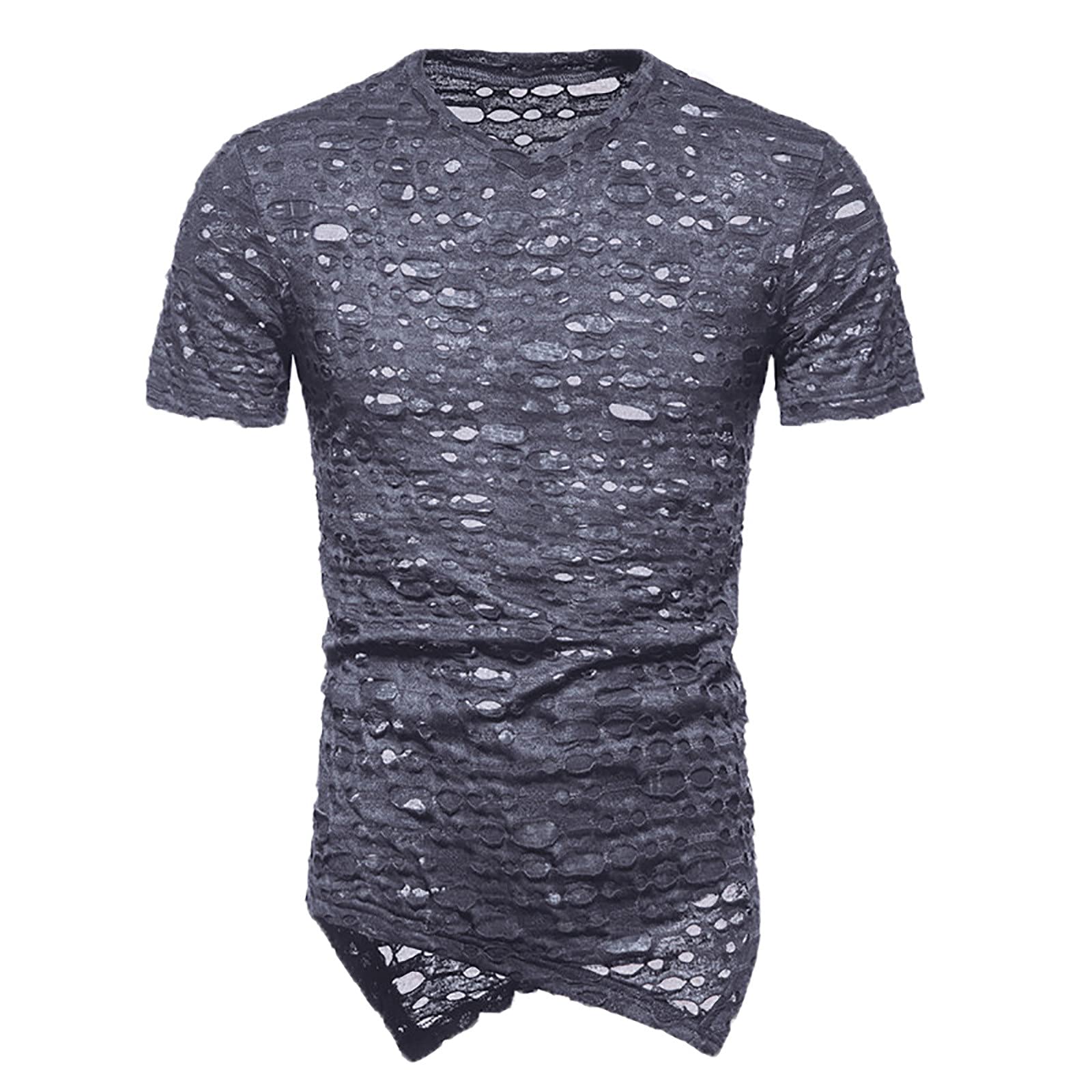 Sexy Men's Mesh Tank Tops - Breathable Sleeveless Muscle Shirts for Gym Workout & Summer Fashion | See-Through Fishnet Design for Beach, Club & Fitness Activities