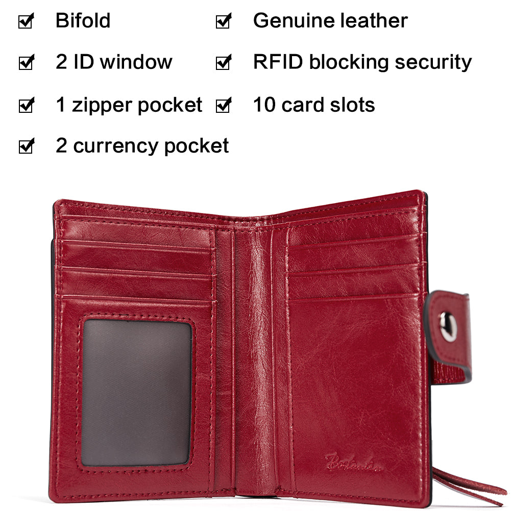 Handcrafted Genuine Leather Wallet for Men & Women - Premium Hand Tooled Bifold Wallet - Perfect for Everyday Use, Travel & Gifts