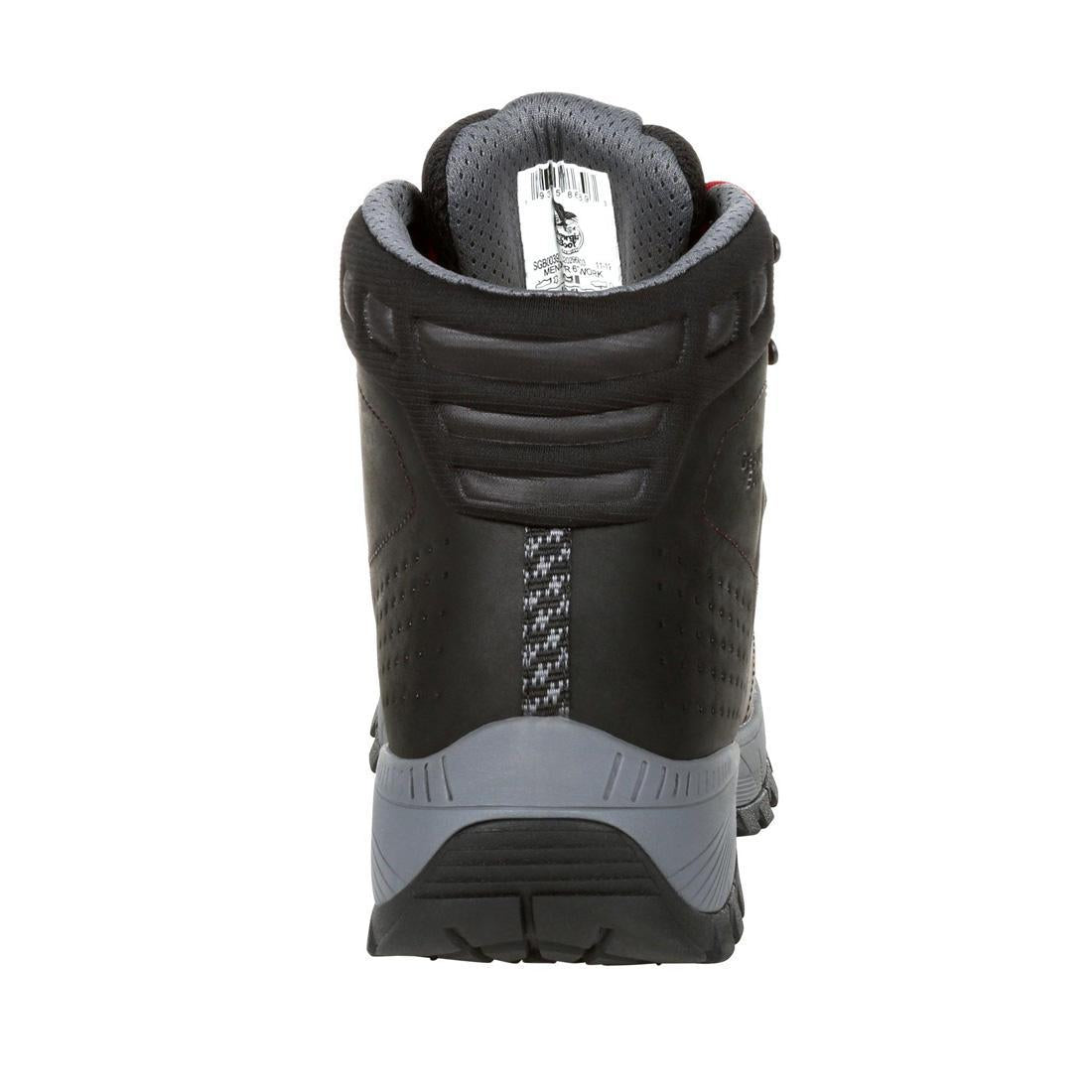 Eagle Trail Waterproof Hiking Boots for Men - Black Charcoal Color | All-Terrain Outdoor Trekking Shoes for Hiking, Camping & Mountain Climbing